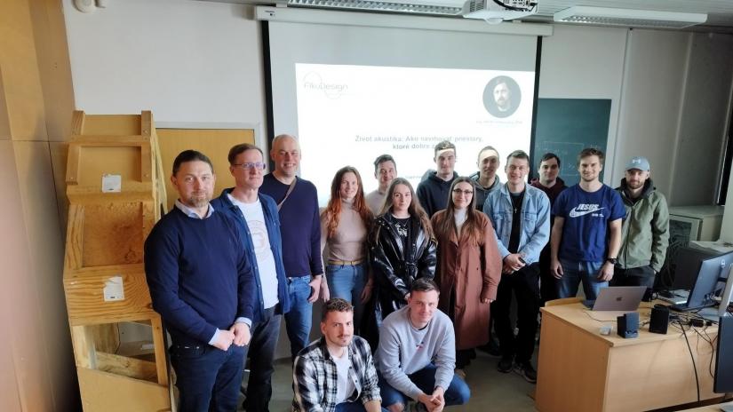 Odborná prednáška: Život akustika – Ako navrhovať priestory, ktoré dobre znejú